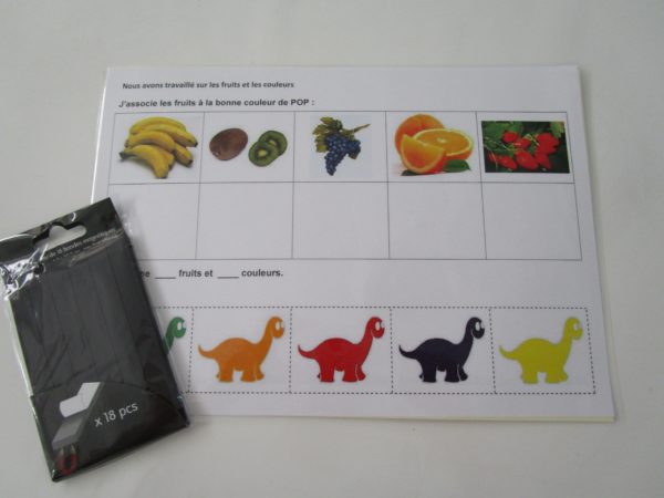 Pop mange de toutes les couleurs