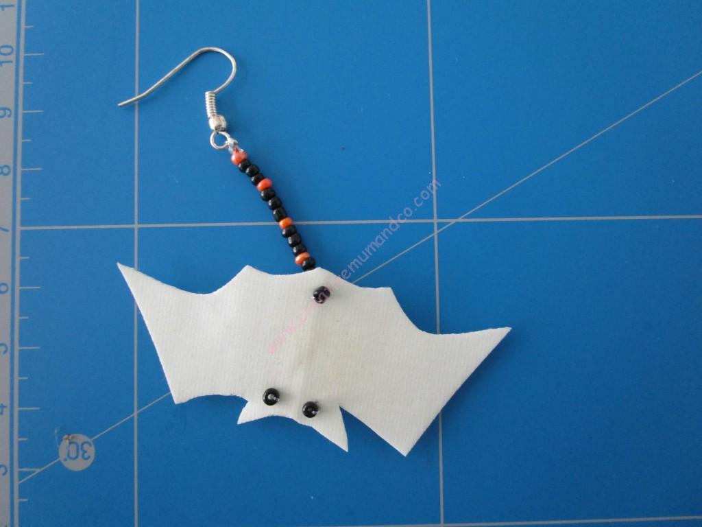 Boucles D'oreilles Phosphorescentes Sorcière Fantôme - Bijou Halloween Acrylique - 7