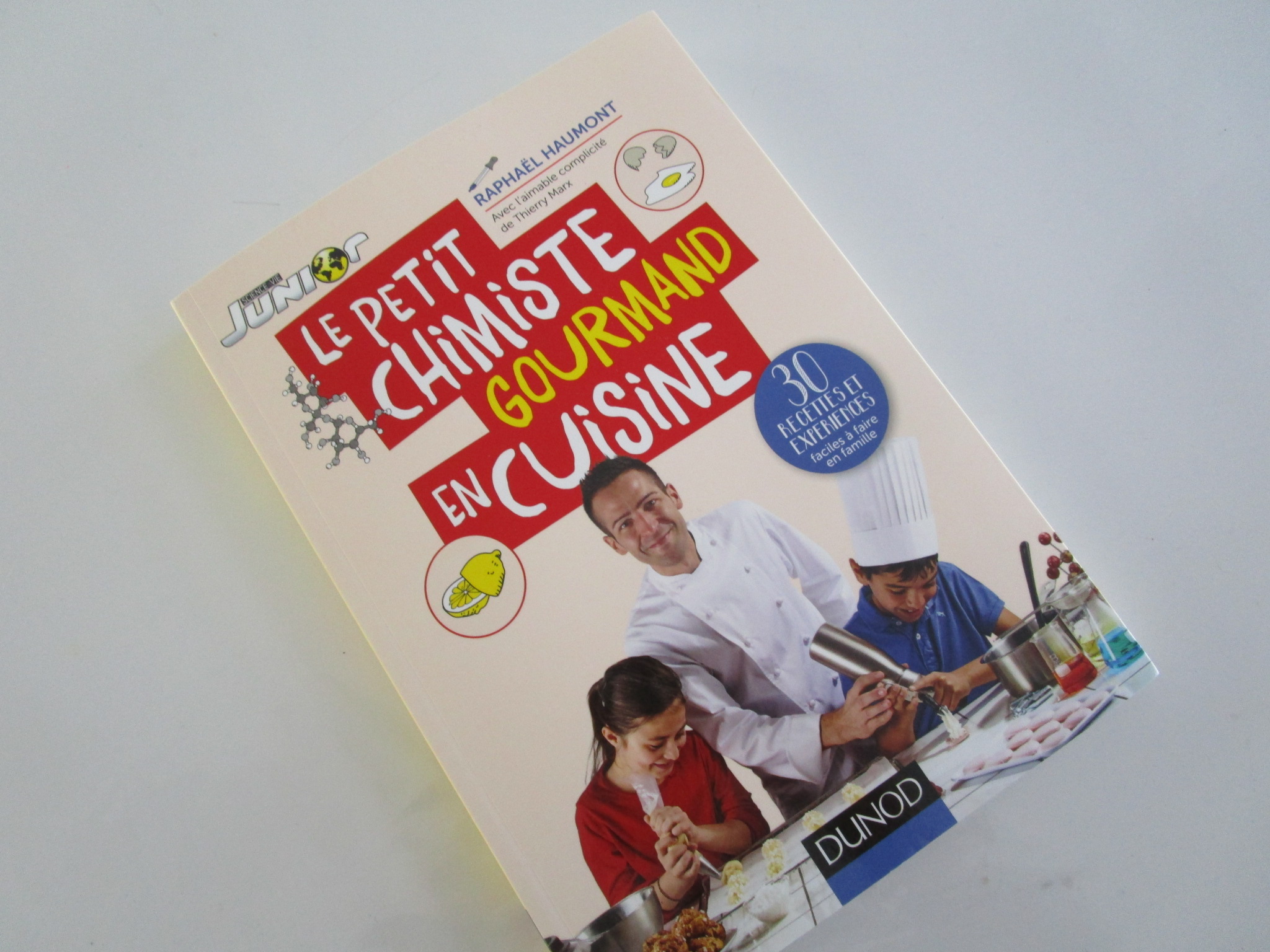 Le petit chimiste gourmand en cuisine-Editions Dunod 