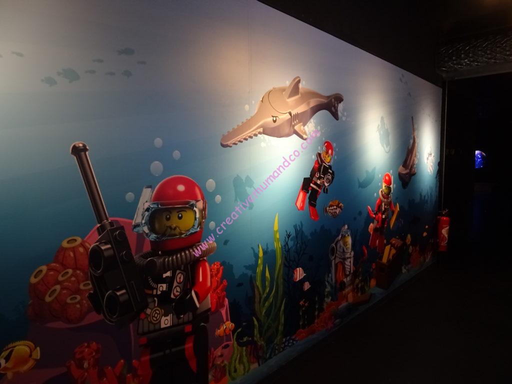 L'univers LEGO d?�barque ?� l'aquarium de Paris