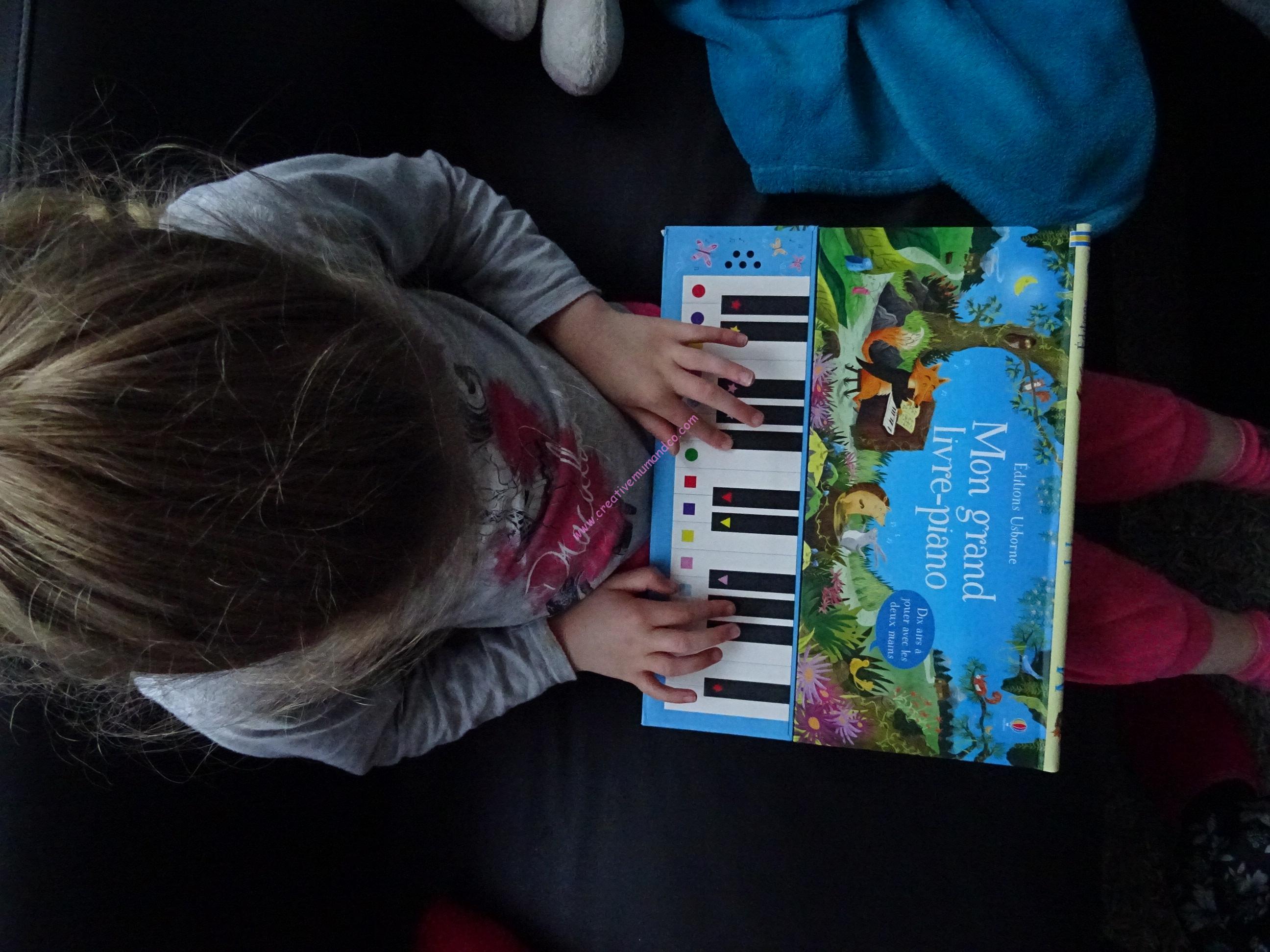 Mon grand livre-piano meilleur prix pour l'apprentissage et l'éveil