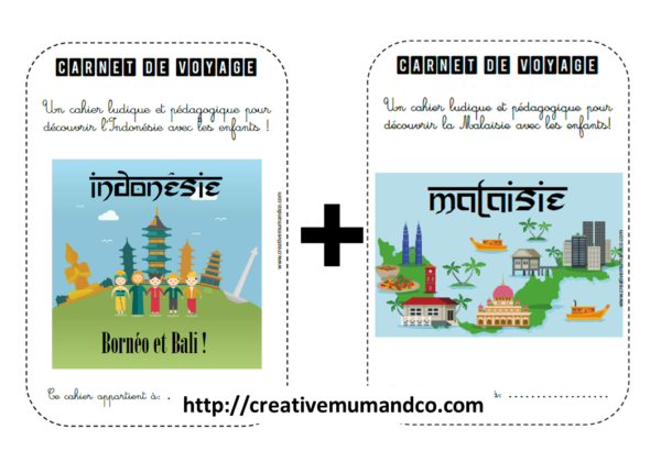 Un carnet de voyage pour enfants (roodbook) GRATUIT à imprimer