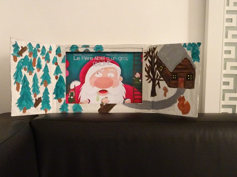 Le Pere Noel A Un Gros Rhume Kamishibaï-Histoires pour les enfants: "Le Père Noël a un gros rhume